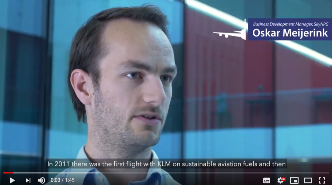 How Sustainable Aviation Fuel (SAF) is making its way in the aviation sector: an interview to Oskar Meijerink, Business Development Manager, SkyNRG